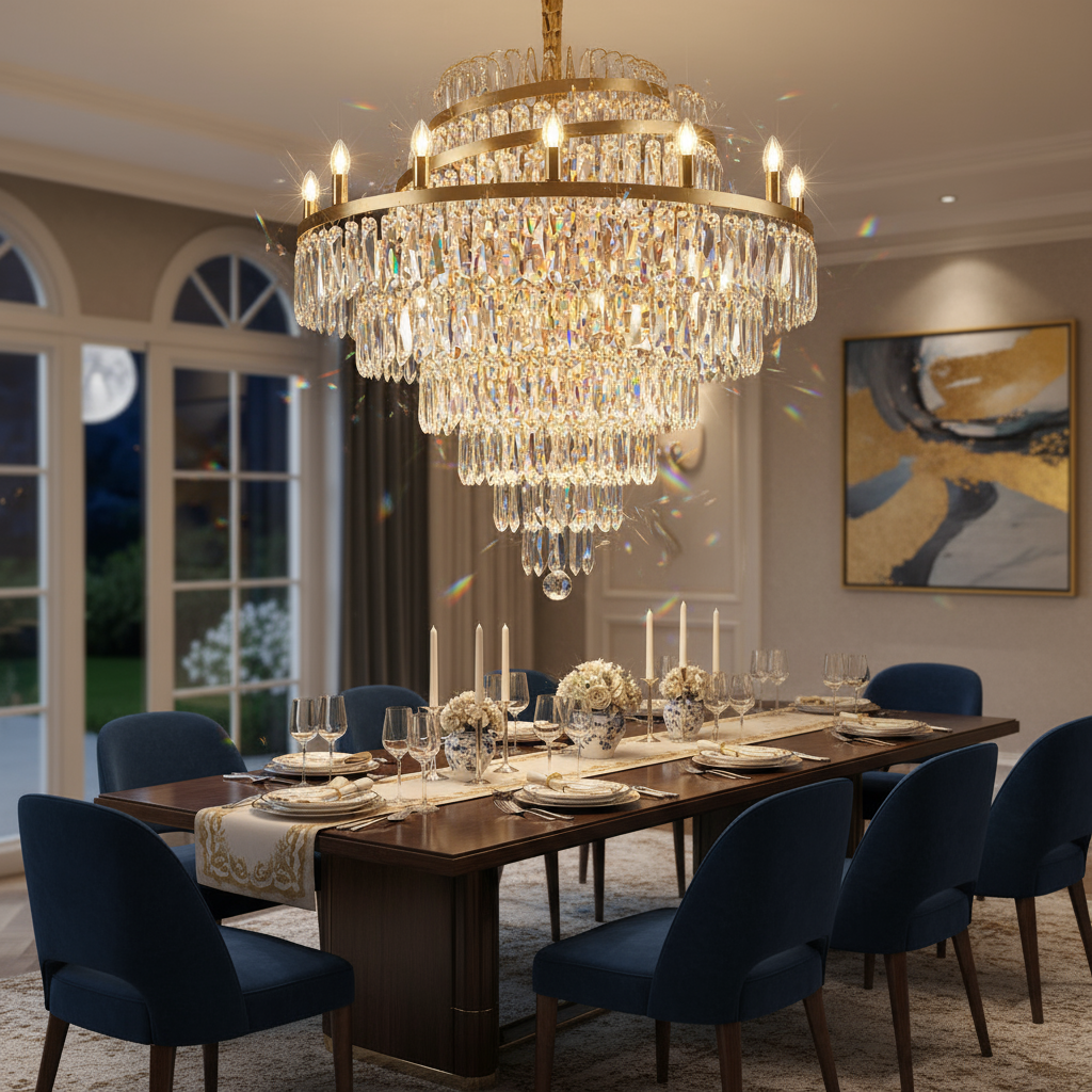 Crystal Elegance Chandelier