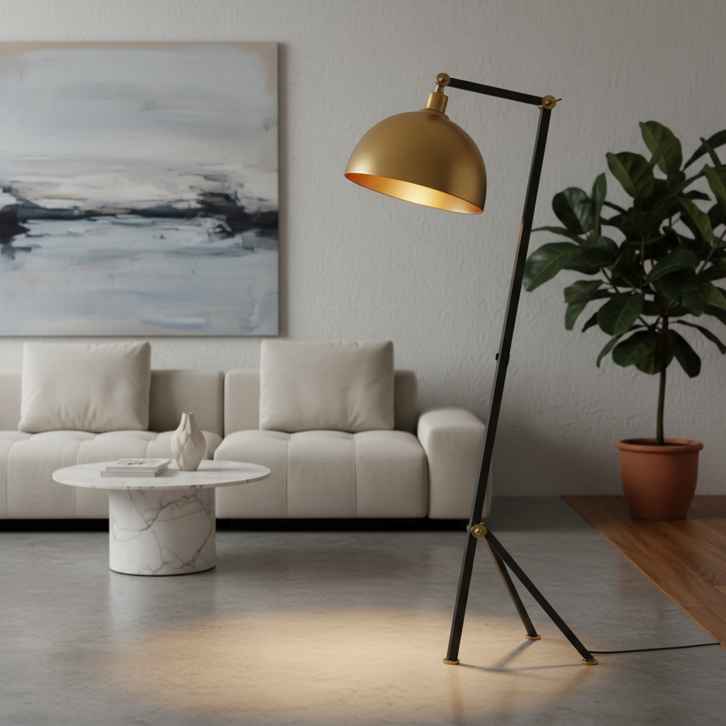 Industrial Floor Lamp